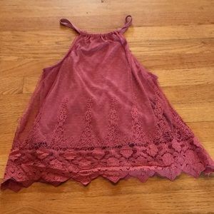 🌺NWOT Lace Tank